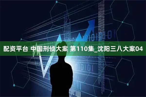 配资平台 中国刑侦大案 第110集_沈阳三八大案04